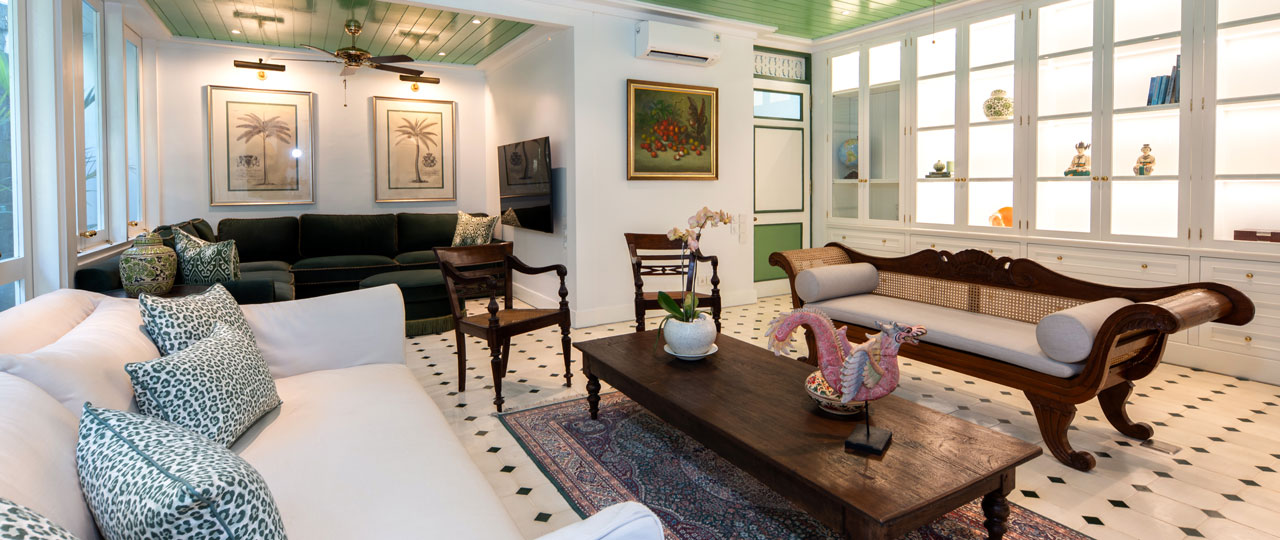 Villa 1880 - Media room landscape